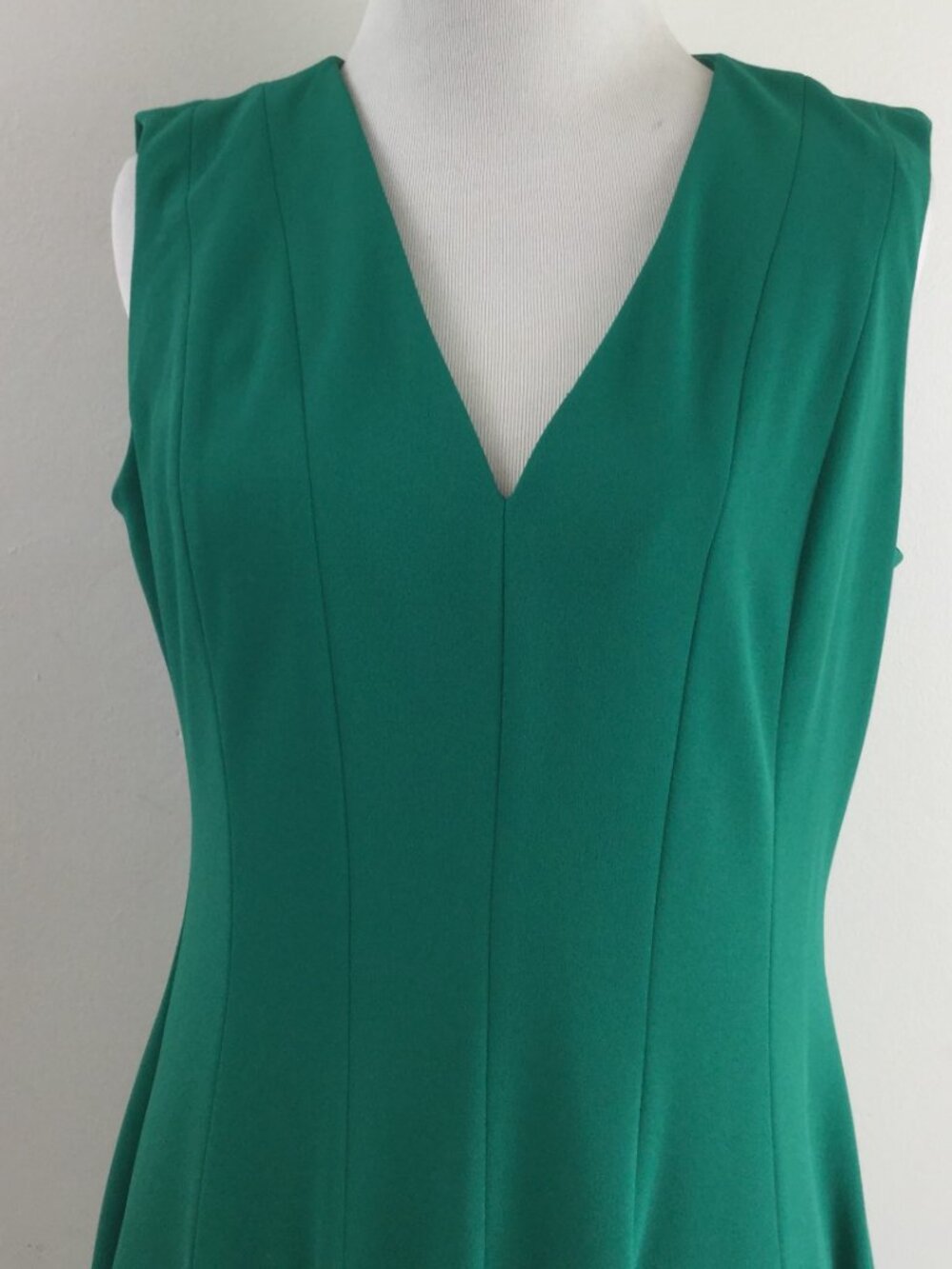 Calvin Klein Green Dress 8 - Picture 3 of 8